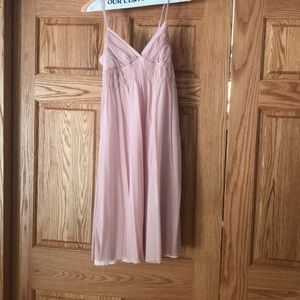 Gorgeous baby pink dress NWOT